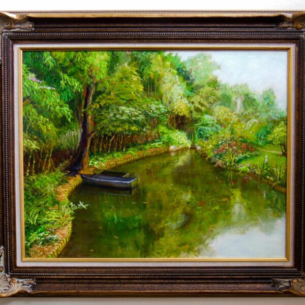 Monet's Garden -  $2,000. Oil 24x30