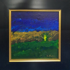 Stravinsky -Rite of Spring, $250 12x12, Oil