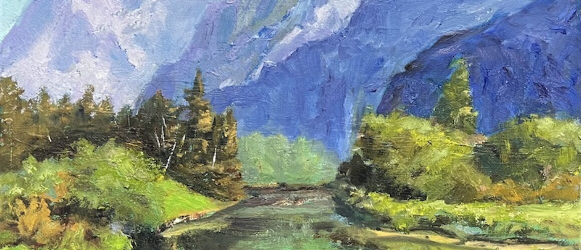 Mountain Reflections, 11x14, Oil $395