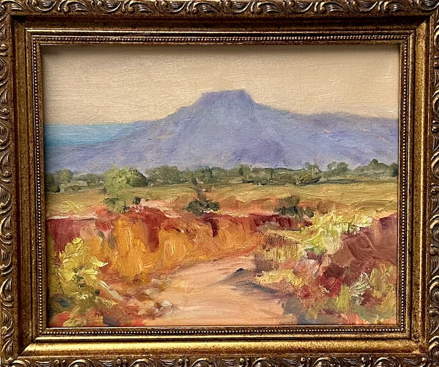 Ghost Ranch, 8x 10, oil