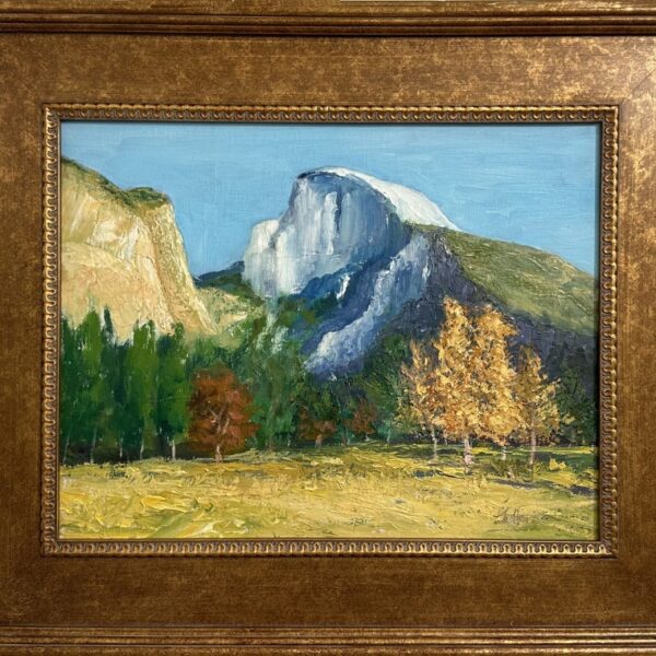 Half Dome, Yosemite, oil, $525