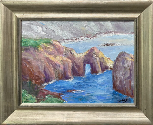 Point Lobos National Park near Carmel, California, 12x16, Oil $495