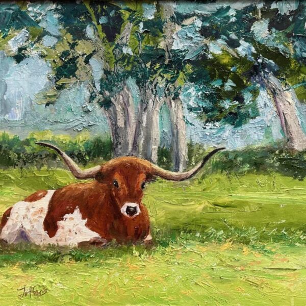 Hook'em, 16x20, Oil $395