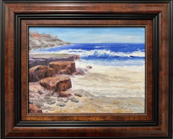 The Wave, 12x16 Oil, $395