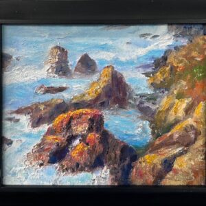 Garrapata Seaside, 8x10, Oil, $125