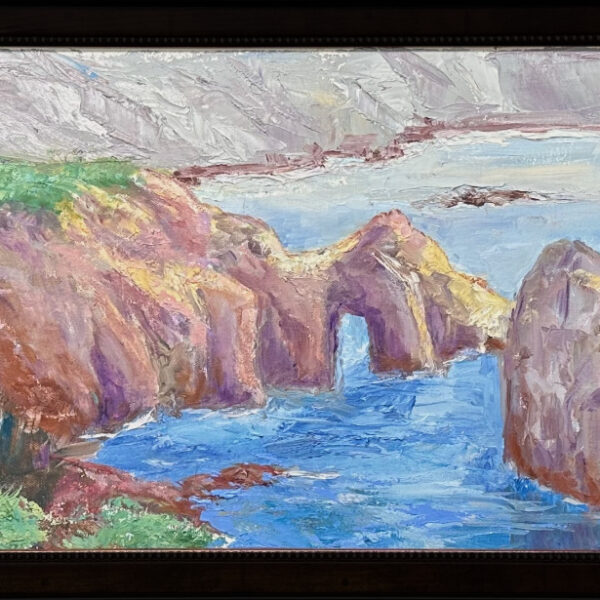 Point Lobos National Park near Carmel, California, 12x16, Oil $495