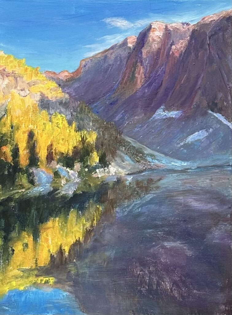 Mt. Rainer National Park, 12x16, Oil, $495