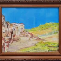 Southwest Vista - Acrylic 16x20 Sold Southwest Vista Sold to Benefit the Bold Beauty Project of Texas