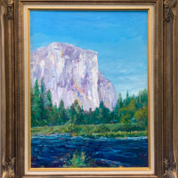 El Capitan from the West
Oil on Clayboard 18x24
$1000 El Capitan from the West